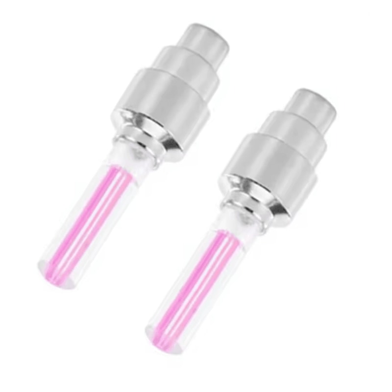 LED Tire Valve Caps Neon Wheel Lights For Cars Bikes And Motorcycles 6