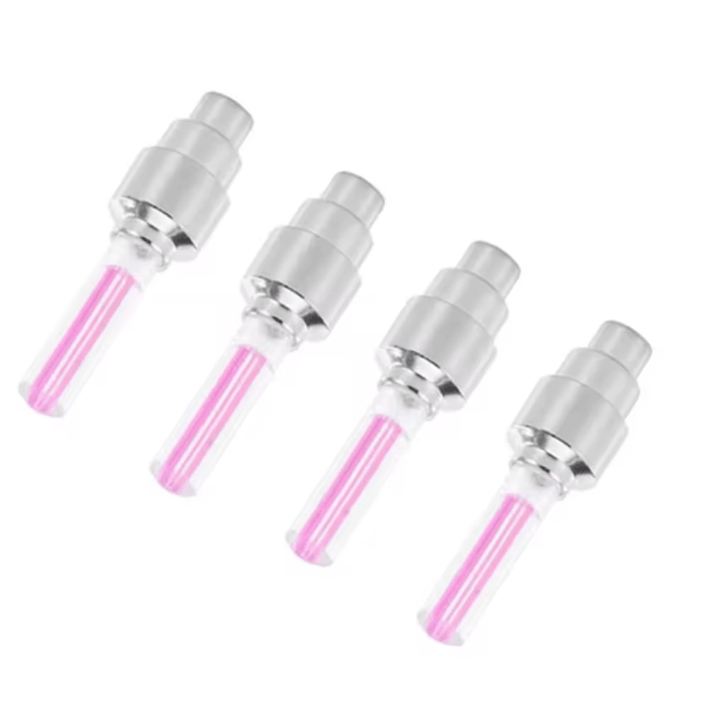 LED Tire Valve Caps Neon Wheel Lights For Cars Bikes And Motorcycles 10