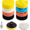 Car Buffing Pad Kit 11 Piece Foam And Wool Polishing Set 0
