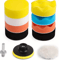 Car Buffing Pad Kit 11 Piece Foam And Wool Polishing Set 0