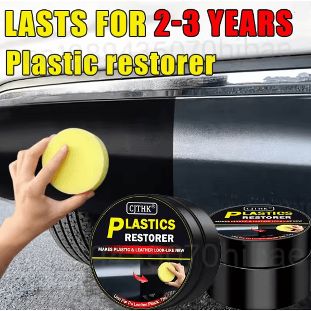 Car Plastic Restorer Back To Black Trim And Leather Shine Coating 0