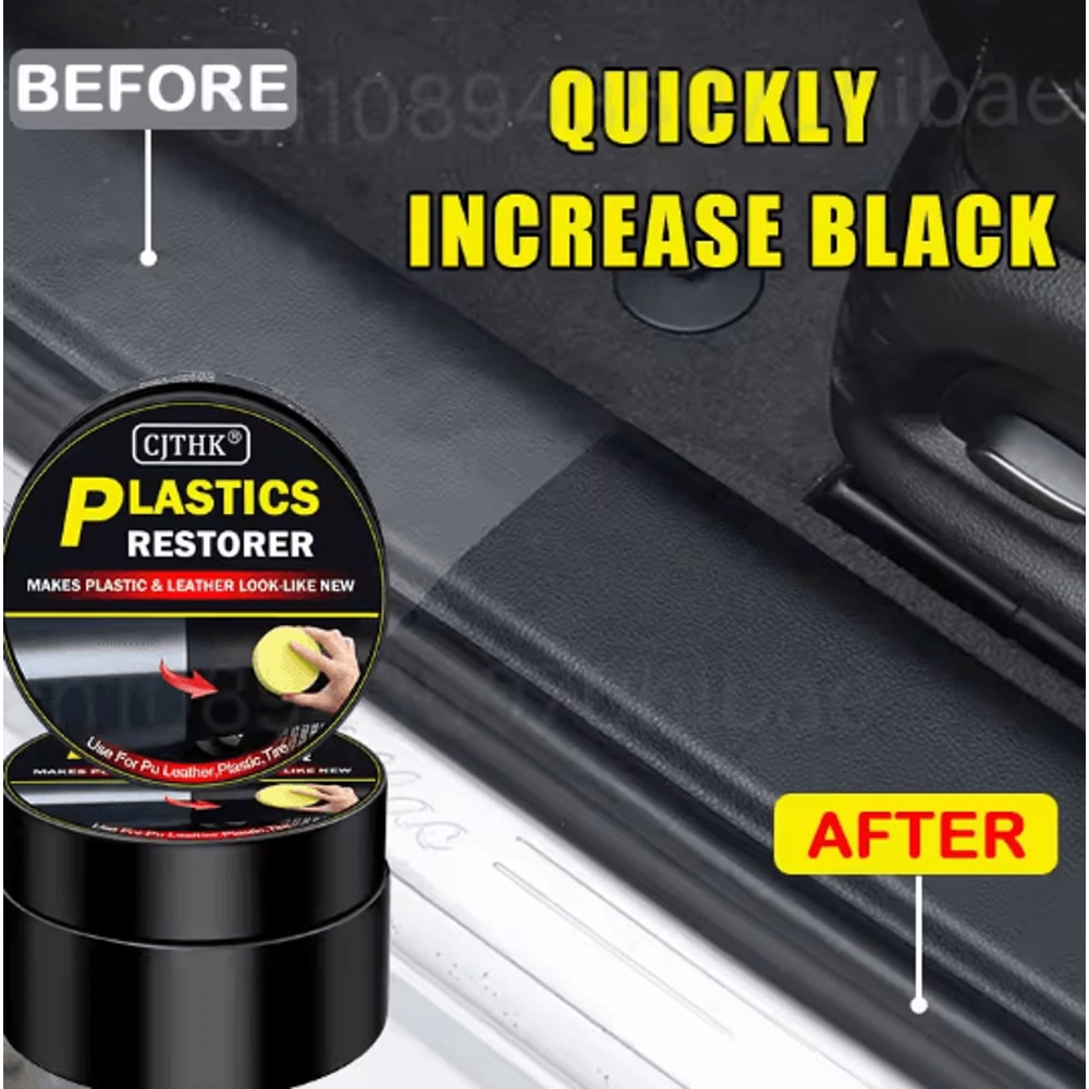 Car Plastic Restorer Back To Black Trim And Leather Shine Coating 1