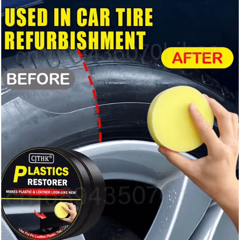 Car Plastic Restorer Back To Black Trim And Leather Shine Coating 2