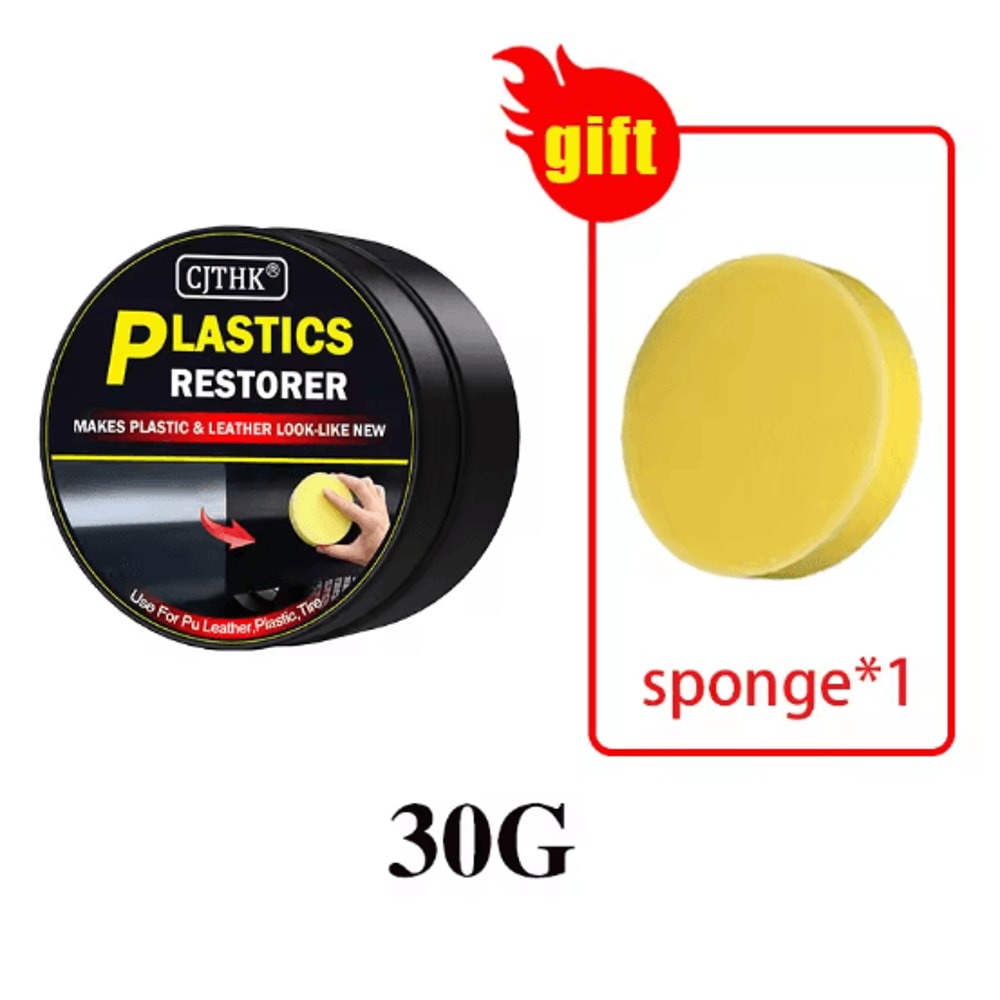 Car Plastic Restorer Back To Black Trim And Leather Shine Coating 3