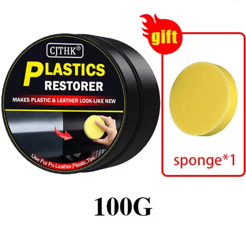 Car Plastic Restorer Back To Black Trim And Leather Shine Coating 5