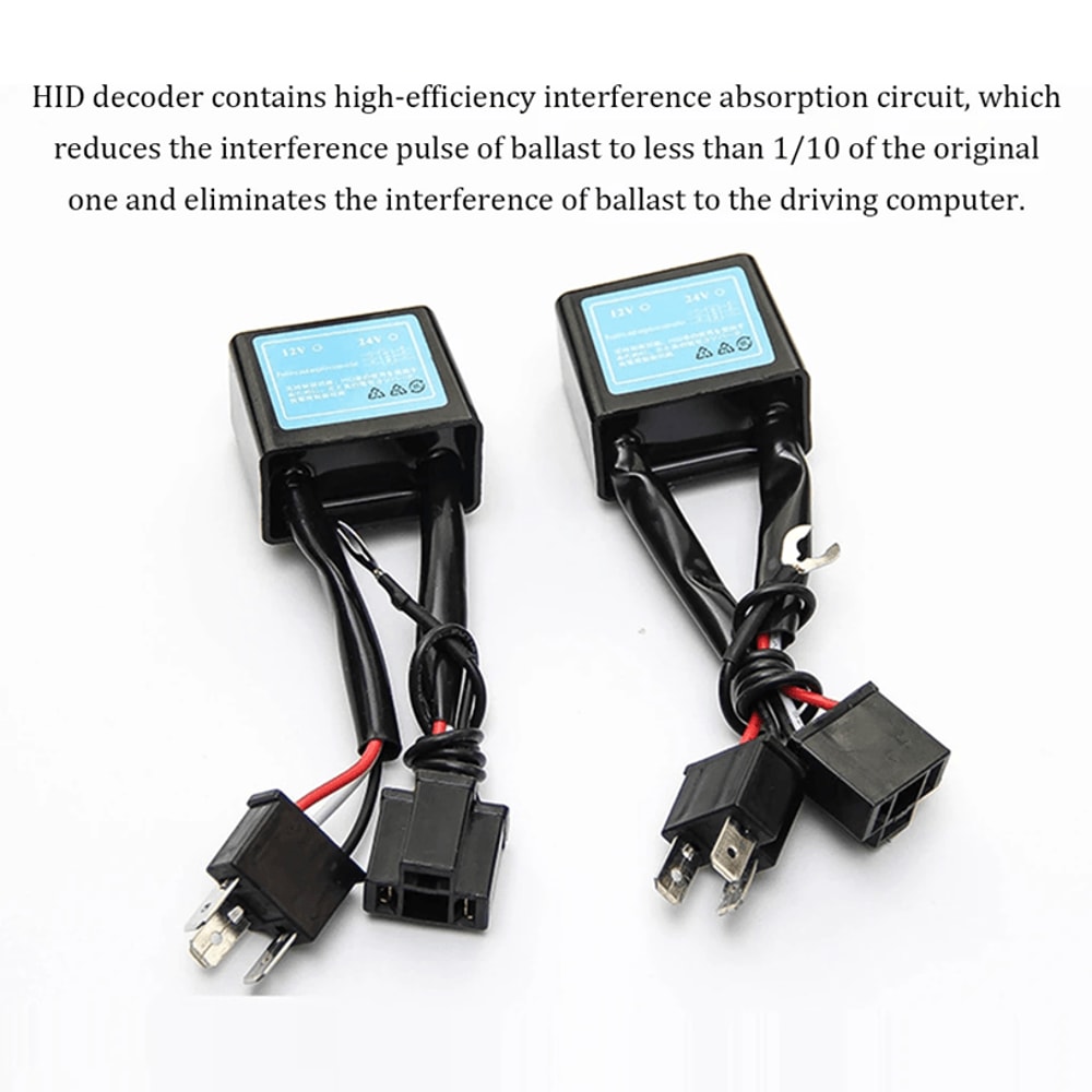 H4 Reversed Polarity Converter Headlight Wiring Adapter 2 Piece Set 2