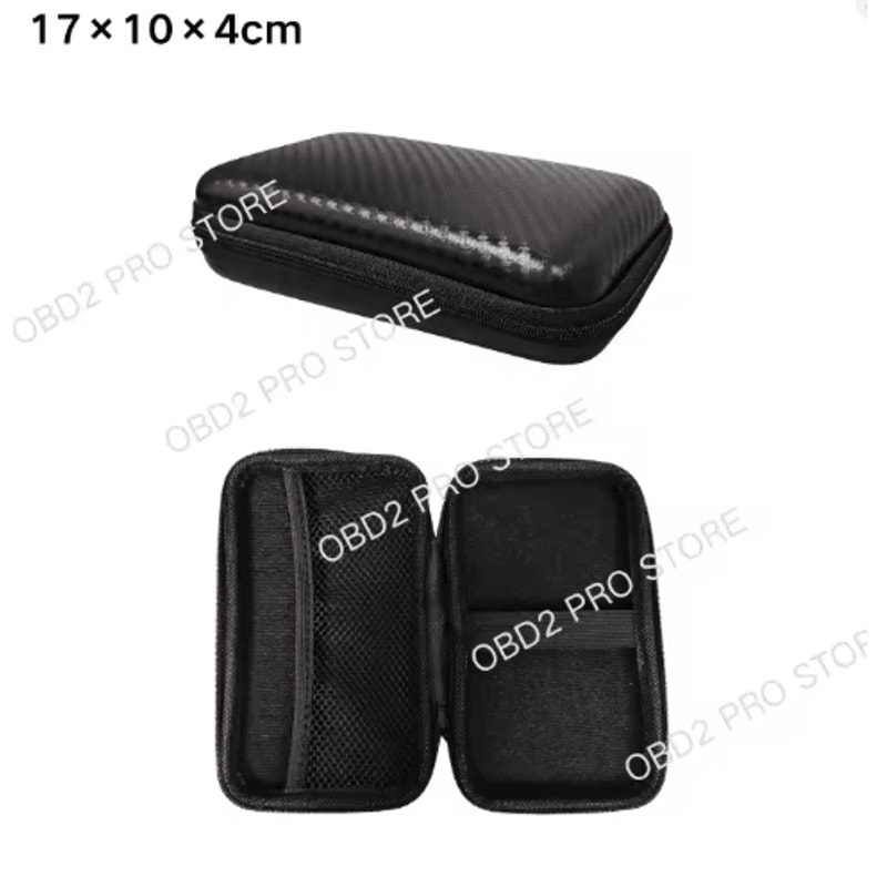 Car Repair Tool Storage Bag Carbon Fiber Organizer With Zipper 5