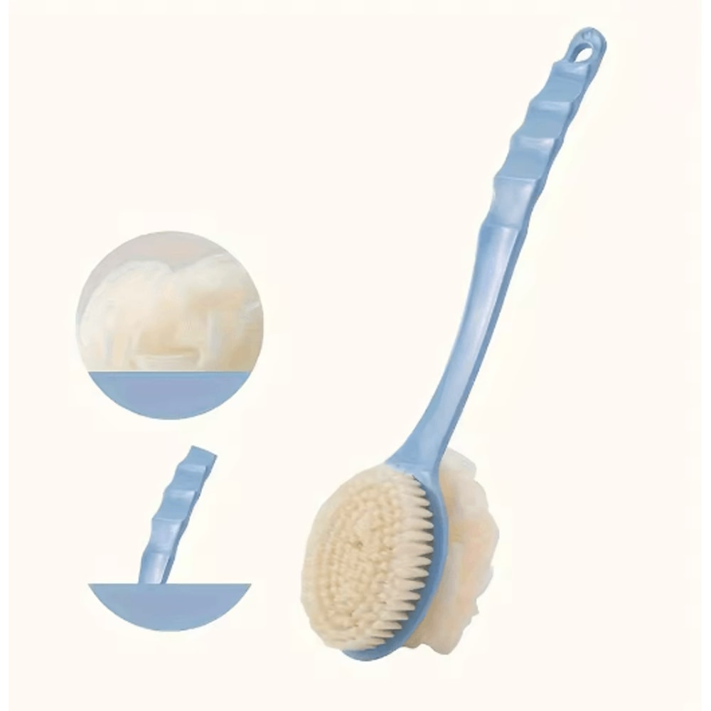 Long Handle Body Scrubber Soft Exfoliating Bath Brush 4