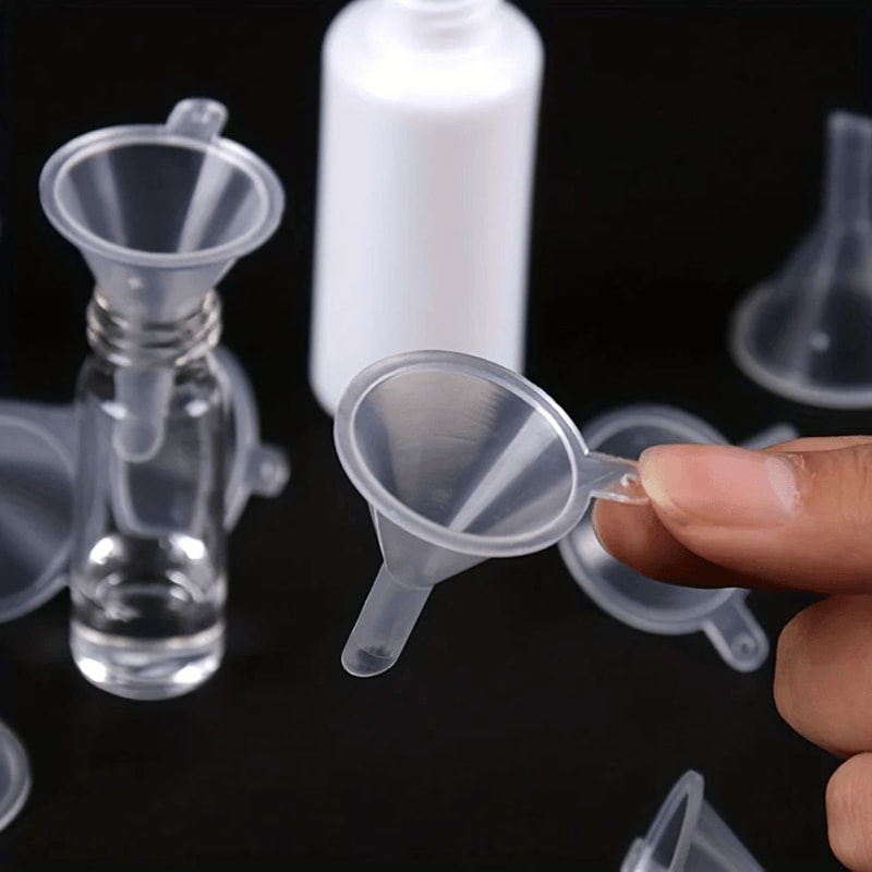 Mini Precision Funnels Set For Essential Oils Powders And Bottles 2