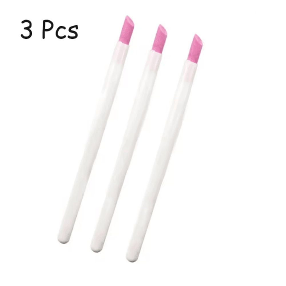 Quartz Nail Cuticle Grinding Pen Manicure Dead Skin Remover Tool 11