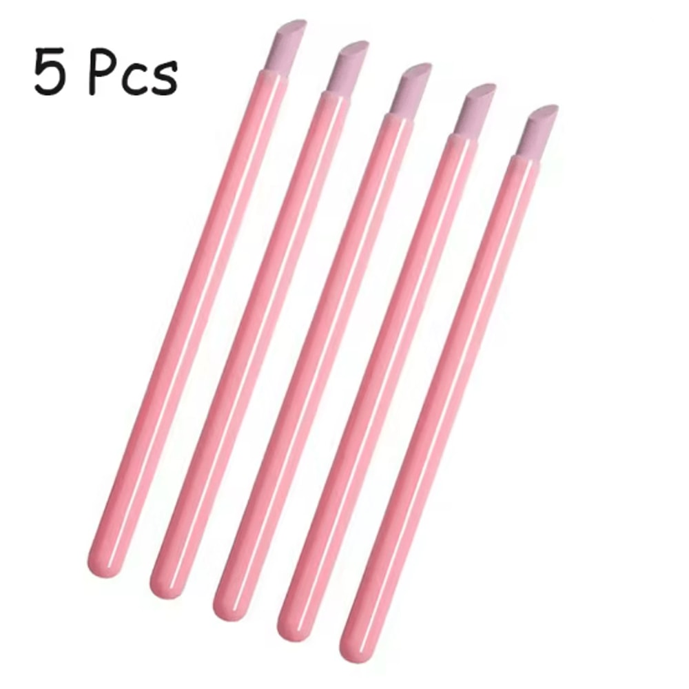 Quartz Nail Cuticle Grinding Pen Manicure Dead Skin Remover Tool 12