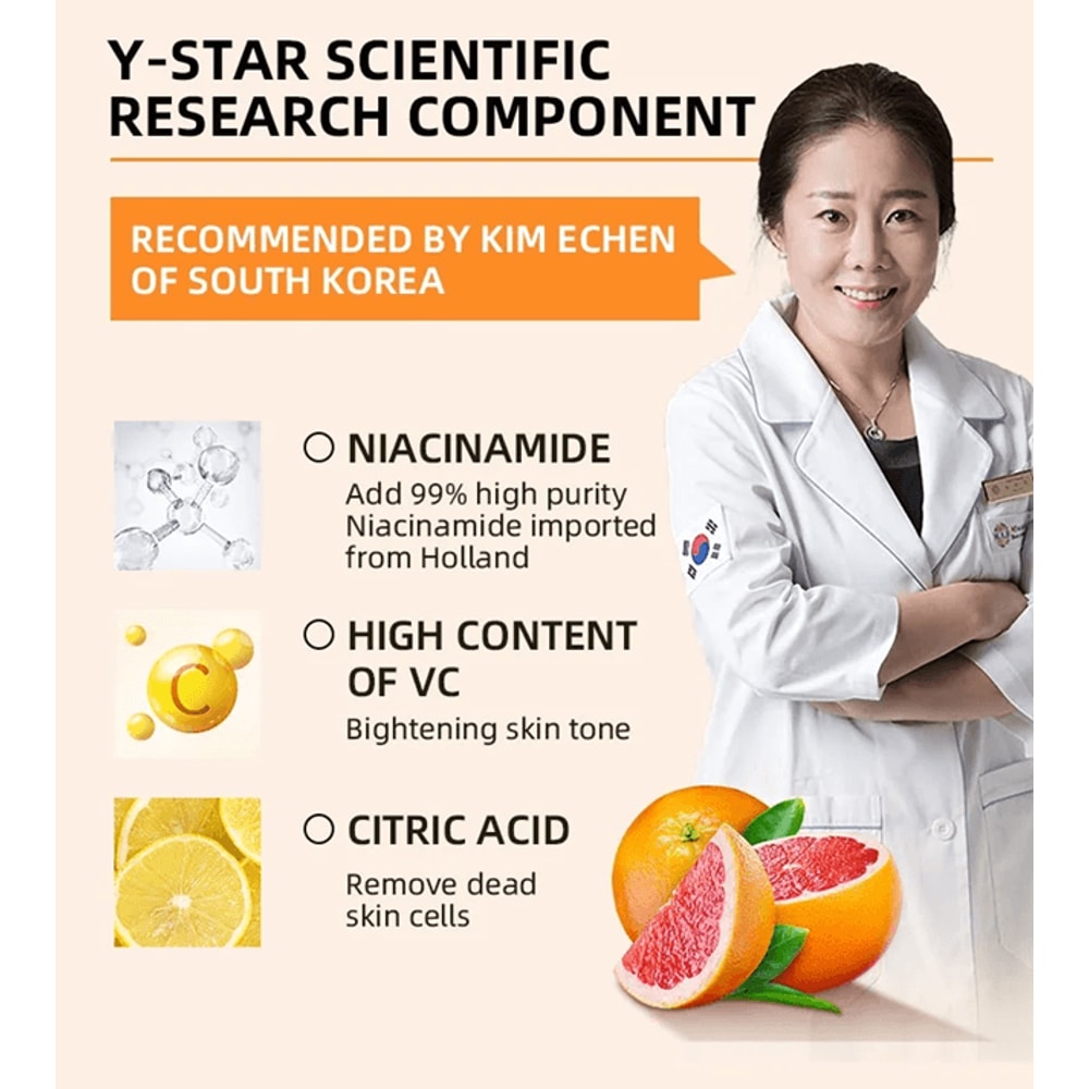 Orange Exfoliating Gel Dead Skin Remover Brightening Peel 1