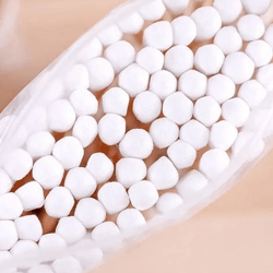 double head cotton swabs wooden makeup cleaning sticks 500 pack