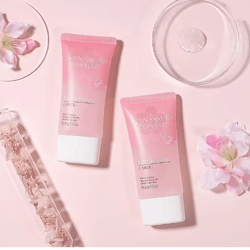 sakura peeling gel facial exfoliating cleanser moisturizing pore care