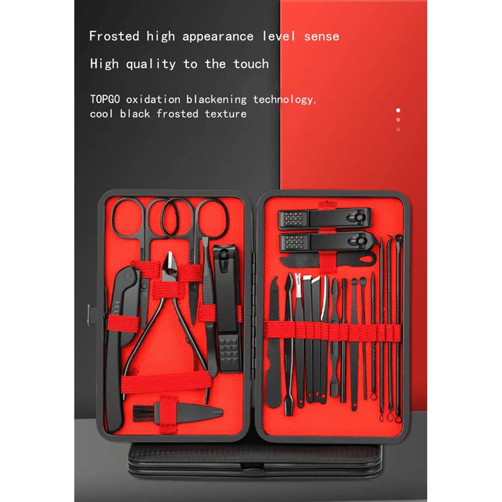 Nail Clipper Set Manicure Pedicure Grooming Tool Kit 0