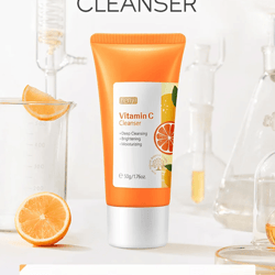 vitamin c facial cleanser deep cleansing brightening face wash