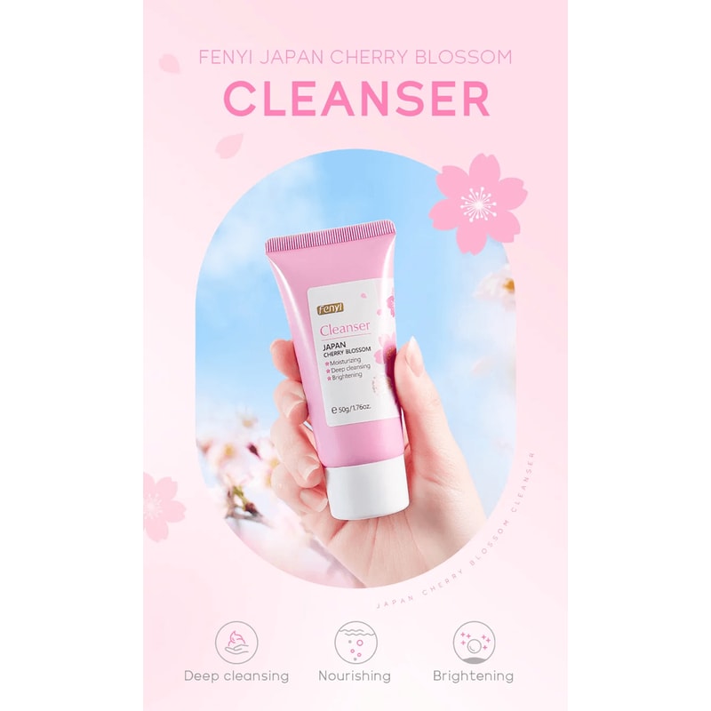 Vitamin C Facial Cleanser Deep Cleansing Brightening Face Wash 2