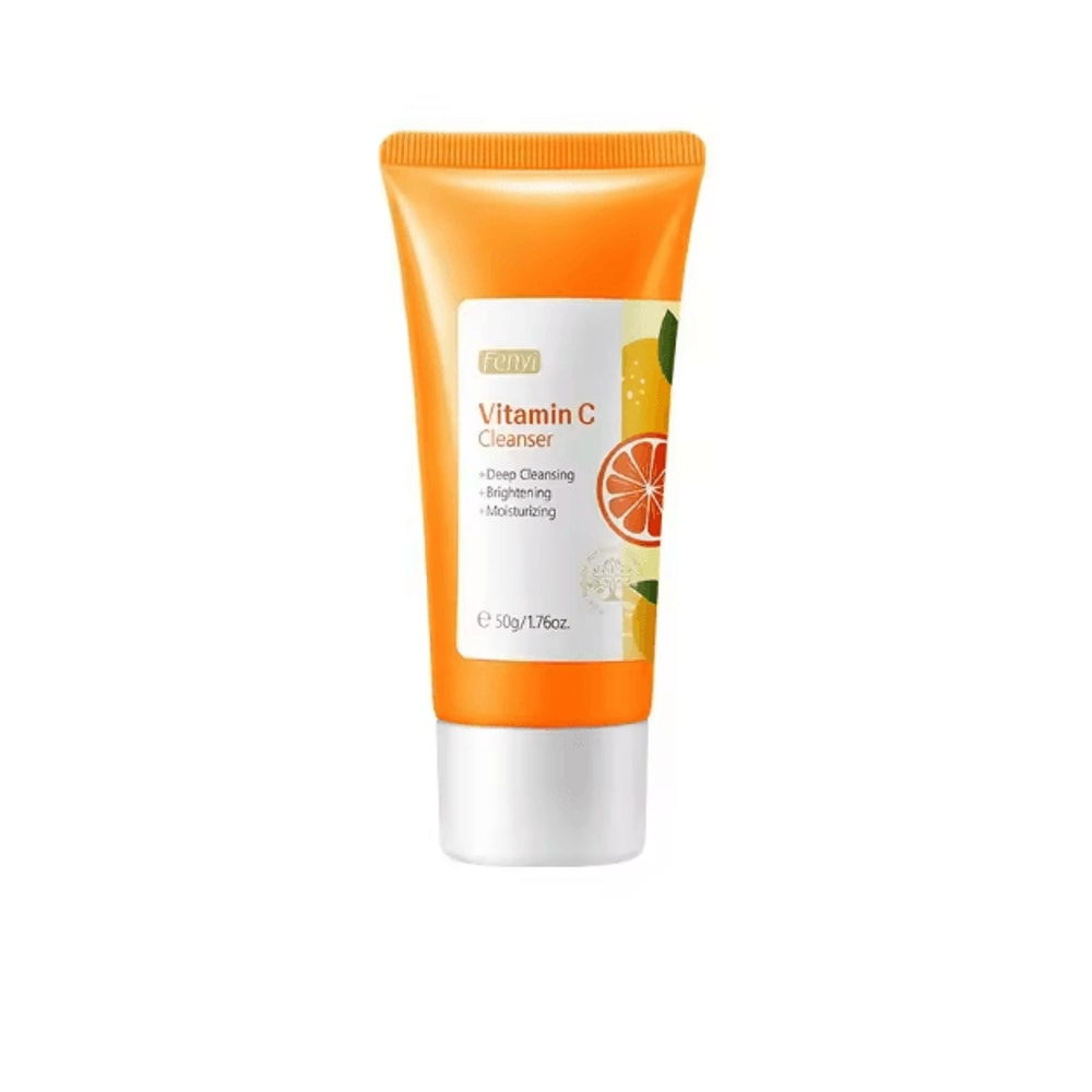 Vitamin C Facial Cleanser Deep Cleansing Brightening Face Wash 4