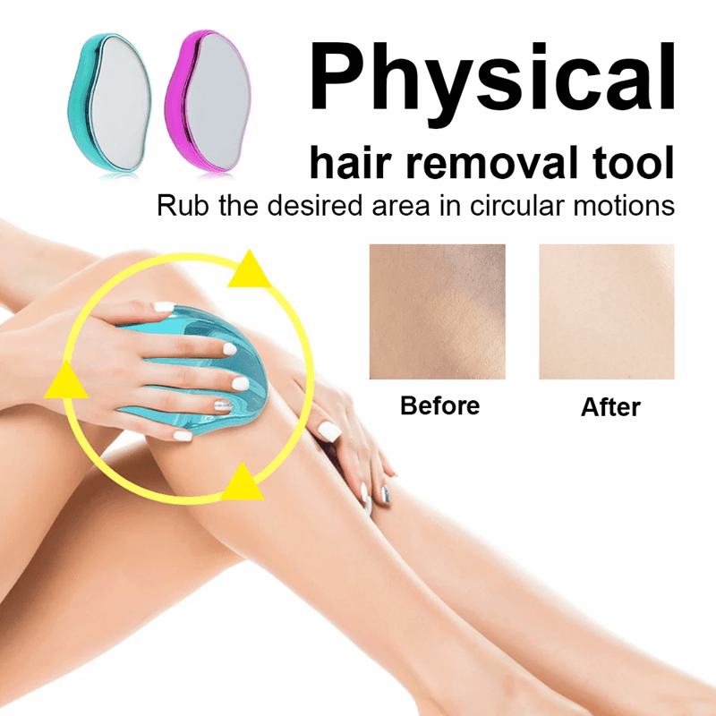 Crystal Hair Eraser Reusable Body Hair Removal Tool 1