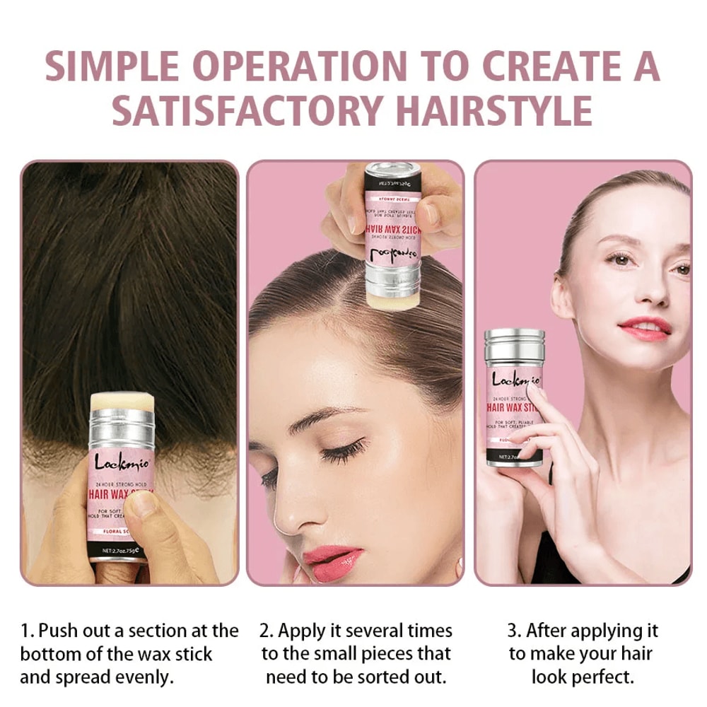 Anti Frizz Hair Wax Stick Smoothing Styling Pomade For Women 1