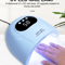 LED UV Nail Lamp Gel Polish Dryer With Motion Sensor Display 0