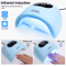 LED UV Nail Lamp Gel Polish Dryer With Motion Sensor Display 2