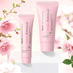 sakura exfoliating peeling gel moisturizing facial scrub