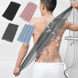 japanese exfoliating bath towel nylon back scrubber body washcloth