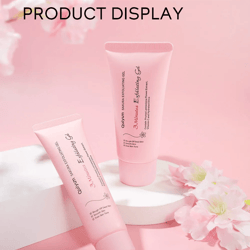 sakura gentle peeling gel facial exfoliator moisturizing skin care