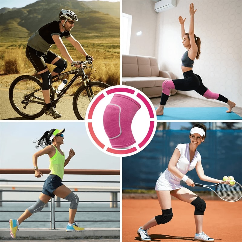 Soft Volleyball Knee Pads Breathable Knee Protection For Sports And Dance 1