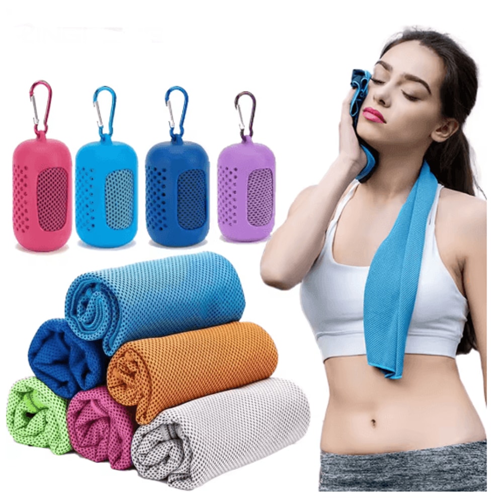 Quick Dry Microfiber Sports Towel Lightweight Travel Gym Towel 0