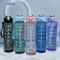 Large Capacity Sports Water Bottle Leak Proof Fitness Travel Drink Bottle 0