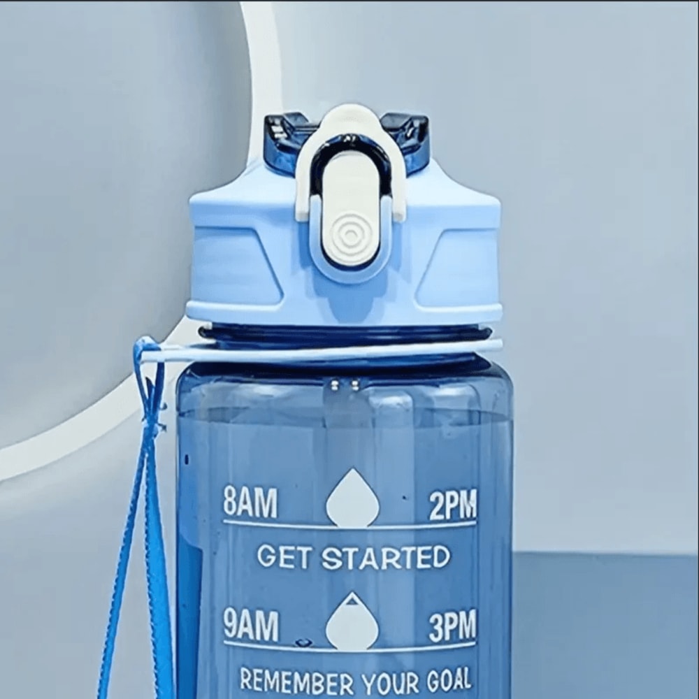 Large Capacity Sports Water Bottle Leak Proof Fitness Travel Drink Bottle 2