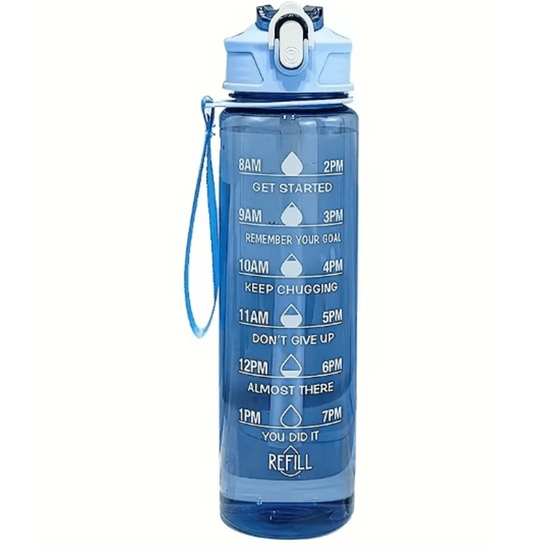 Large Capacity Sports Water Bottle Leak Proof Fitness Travel Drink Bottle 3