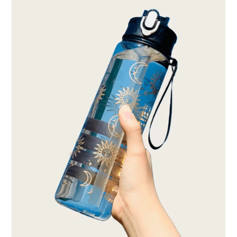 Large Capacity Sports Water Bottle Leak Proof Fitness Travel Drink Bottle 5