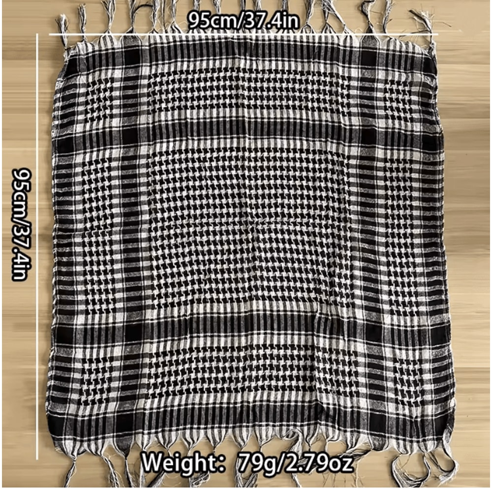 Lightweight Tactical Shemagh Scarf For Outdoor And Everyday Wear 1