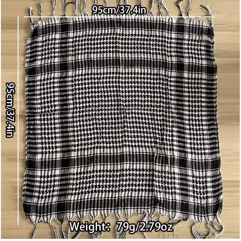 Lightweight Tactical Shemagh Scarf For Outdoor And Everyday Wear 1