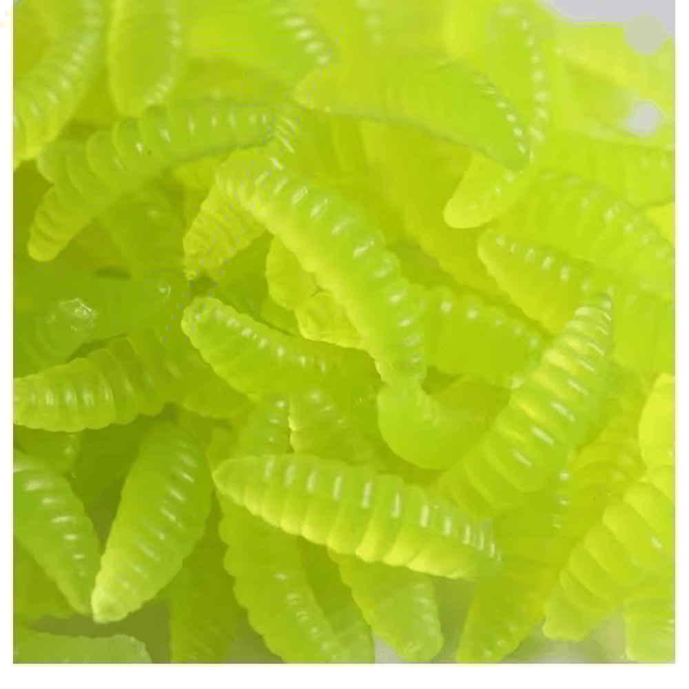 Soft Fishing Worm Bait Set Realistic Lifelike Soft Lures 50 Pack 7