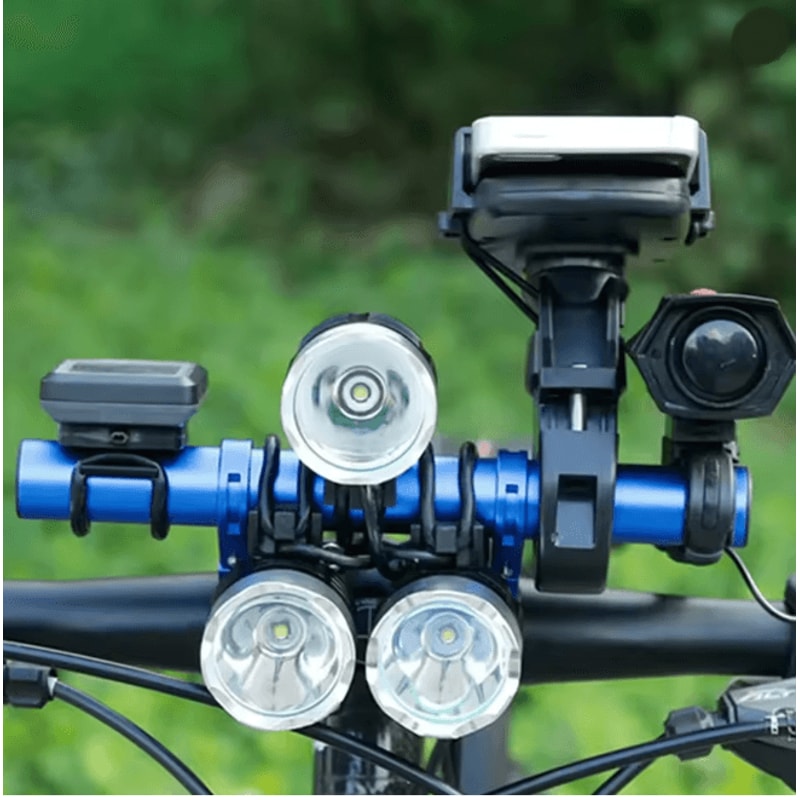 Bicycle Handlebar Extender Bracket For Lights And Accessories 2