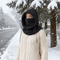 Winter Knit Balaclava Hood Windproof Warm Face Cover 3