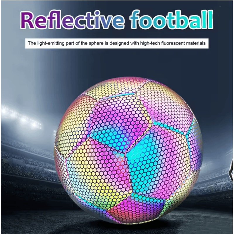 Reflective Colorful Basketball For Night Play And Decorative Fun 1