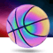 Reflective Colorful Basketball For Night Play And Decorative Fun 3
