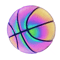 Reflective Colorful Basketball For Night Play And Decorative Fun 4