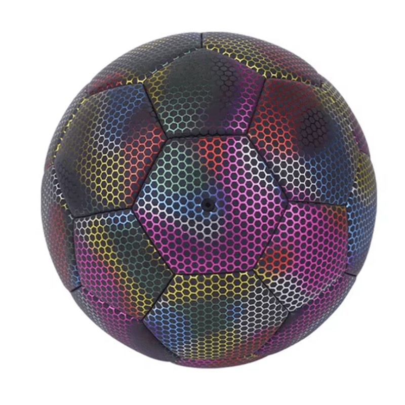 Reflective Colorful Basketball For Night Play And Decorative Fun 5