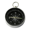 G44 Aluminum Compass Keychain Mini Pocket Navigation Tool 0