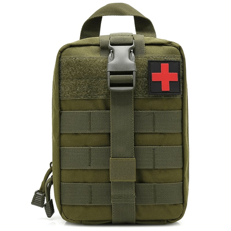Molle Tactical First Aid Pouch EDC Survival Waist Pack 4