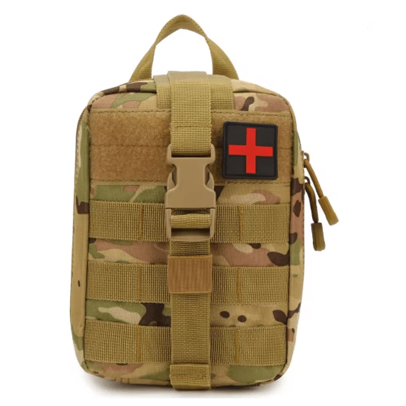 Molle Tactical First Aid Pouch EDC Survival Waist Pack 7