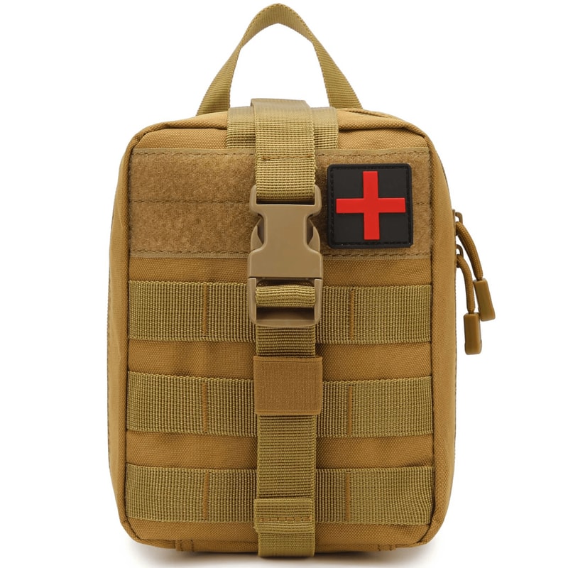 Molle Tactical First Aid Pouch EDC Survival Waist Pack 8