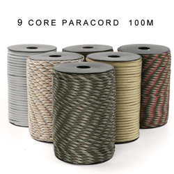 ultrastrong 550 paracord rope 100m outdoor survival cord
