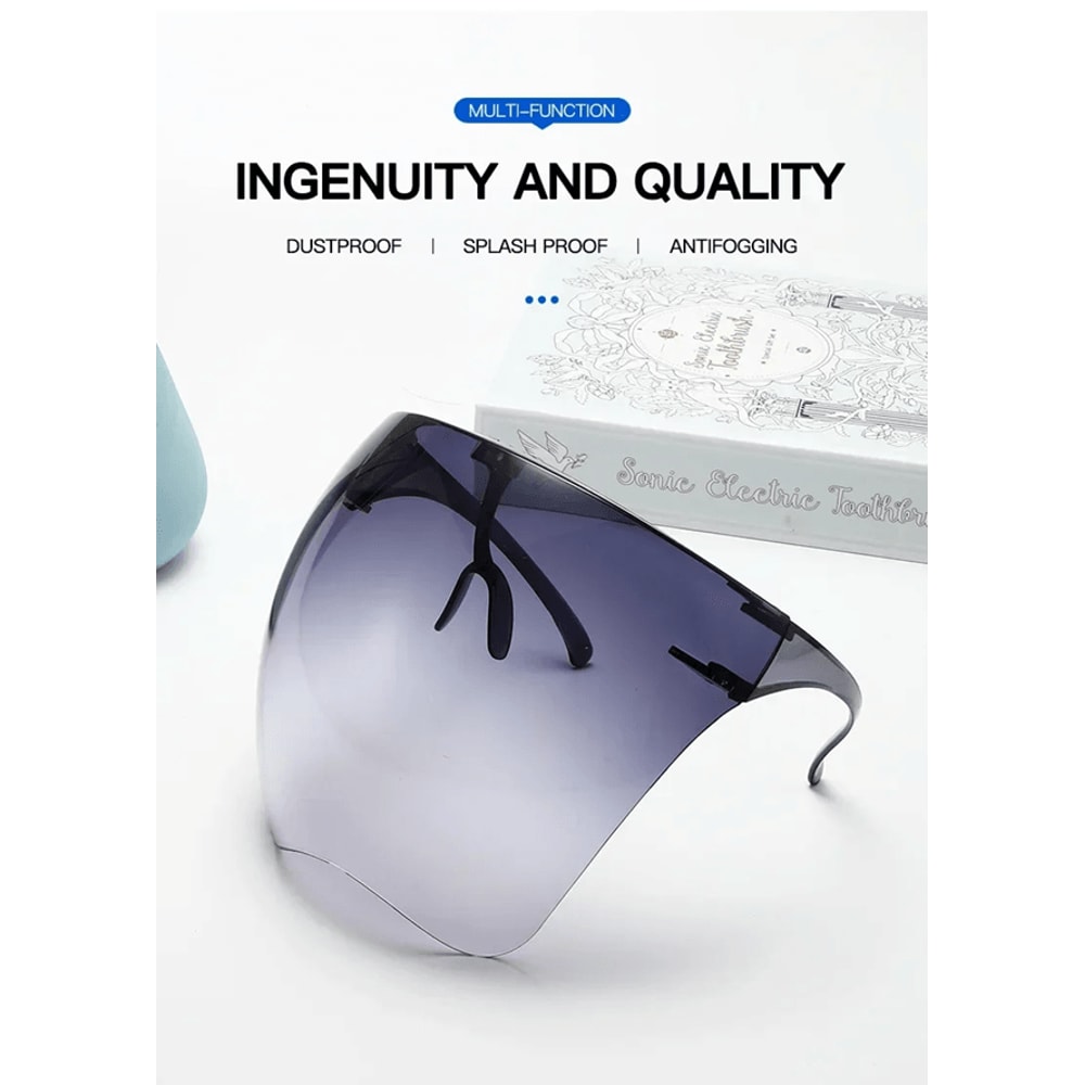 AeroShield Full Face Cycling Sunglasses Protective Goggles 1